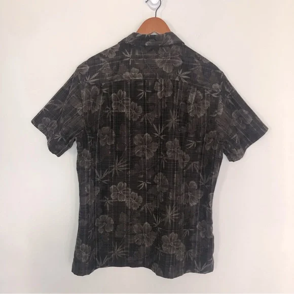 Vintage Hawaiian Shirt by Van Heusen Button-down Short Sleeve Floral Men's L - Picture 3 of 3